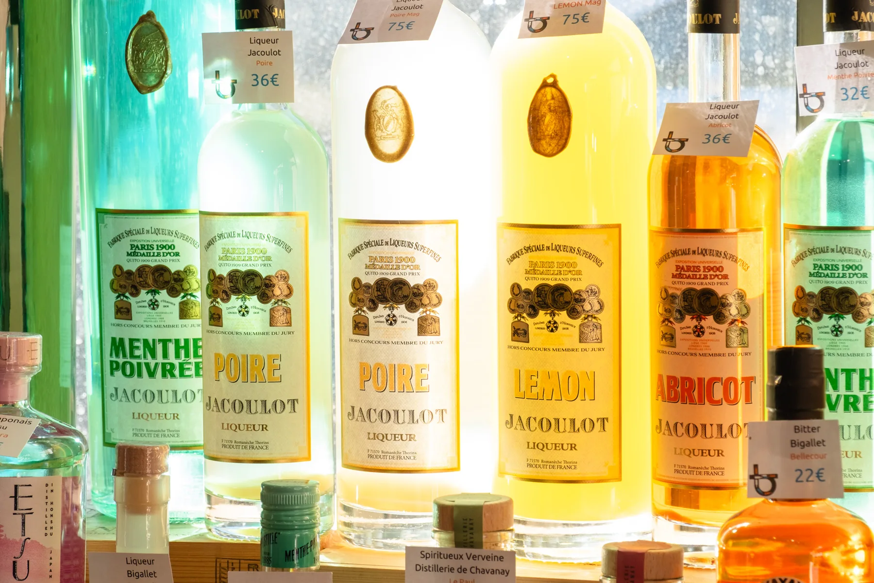 Les liqueurs aux fruits de la cave